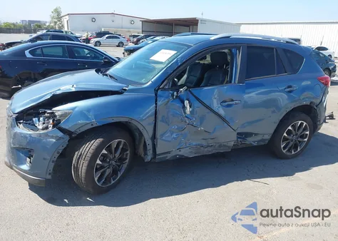 2016 Mazda Cx-5 Grand Touring из США, поврежденный, VIN JM3KE2DY9G0668029